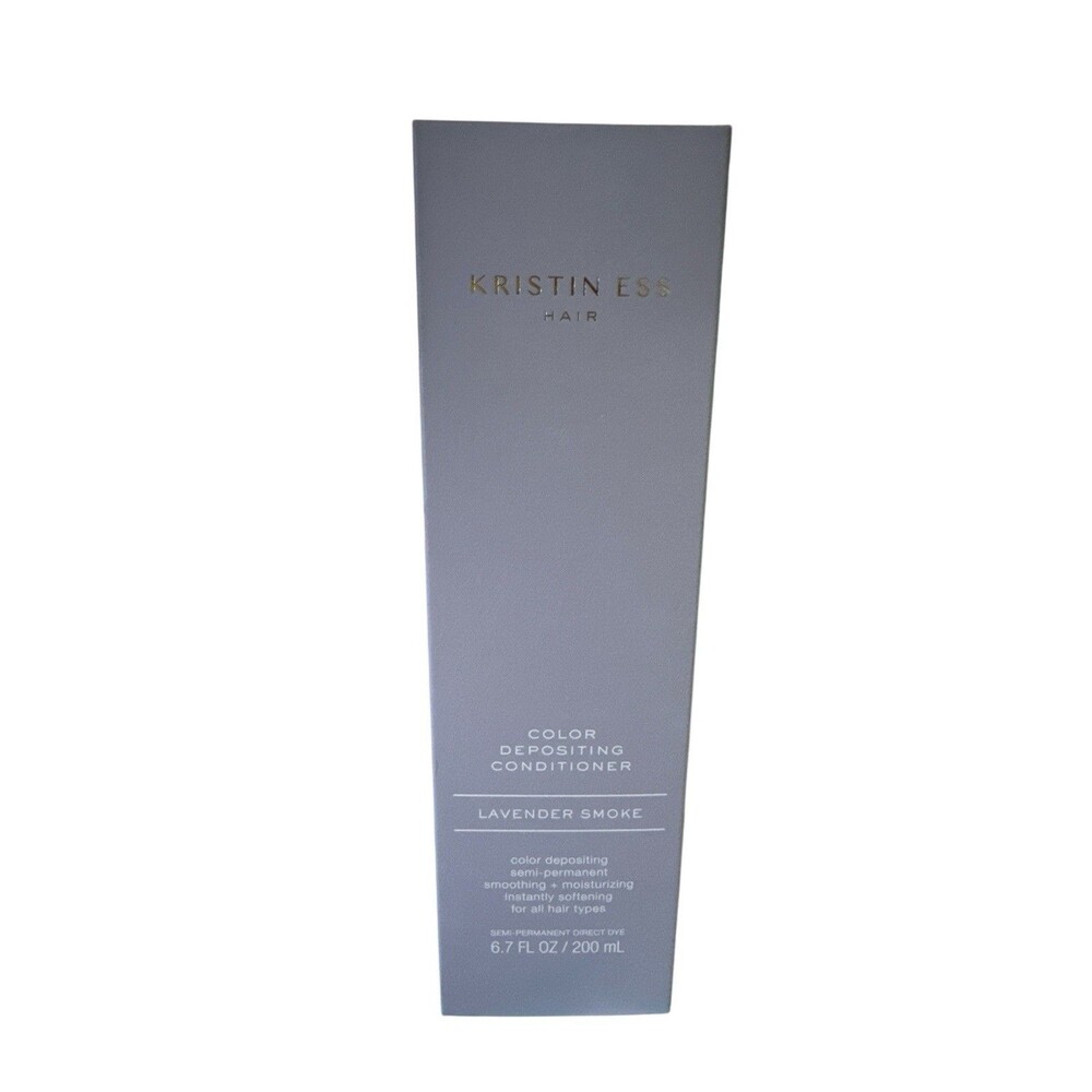 Kristin Ess Color Depositing Conditioner Lavender Smoke 6.7 Oz New